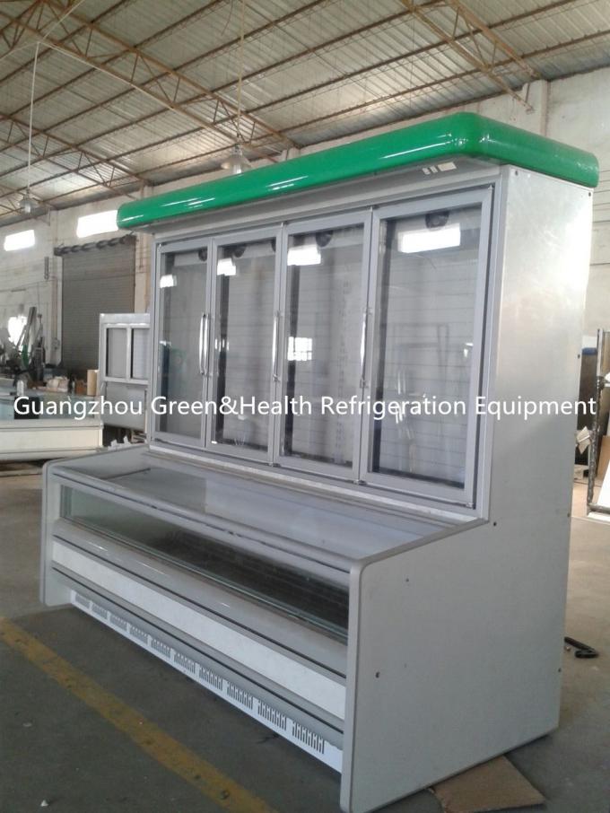 Anzeigen-Gefrierschrank des Supermarkt-R134a/R22 3000 * 1060 * 2000MM