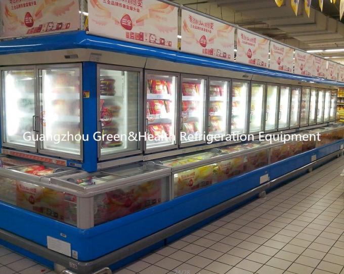 Anzeigen-Gefrierschrank des Supermarkt-R134a/R22 3000 * 1060 * 2000MM
