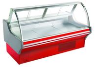 R134 kurvte Glasfeinkostgeschäft-Kühlvitrine-/Nahrungsmittelanzeigen-Schaukasten