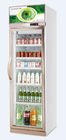 Aufrechte Glastür-zeigen Handelsgetränkekühlvorrichtung mit Danfoss/Getränken Kühler an