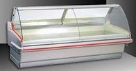 _ Custom Deli Display Refrigerator , Wheels Dry Heat Refrigerator 2.5meter For Convenient