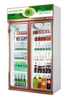 Luxusart-aufrechter Kühlschrank-Handelsanzeigen-Kühlvorrichtung Champagne