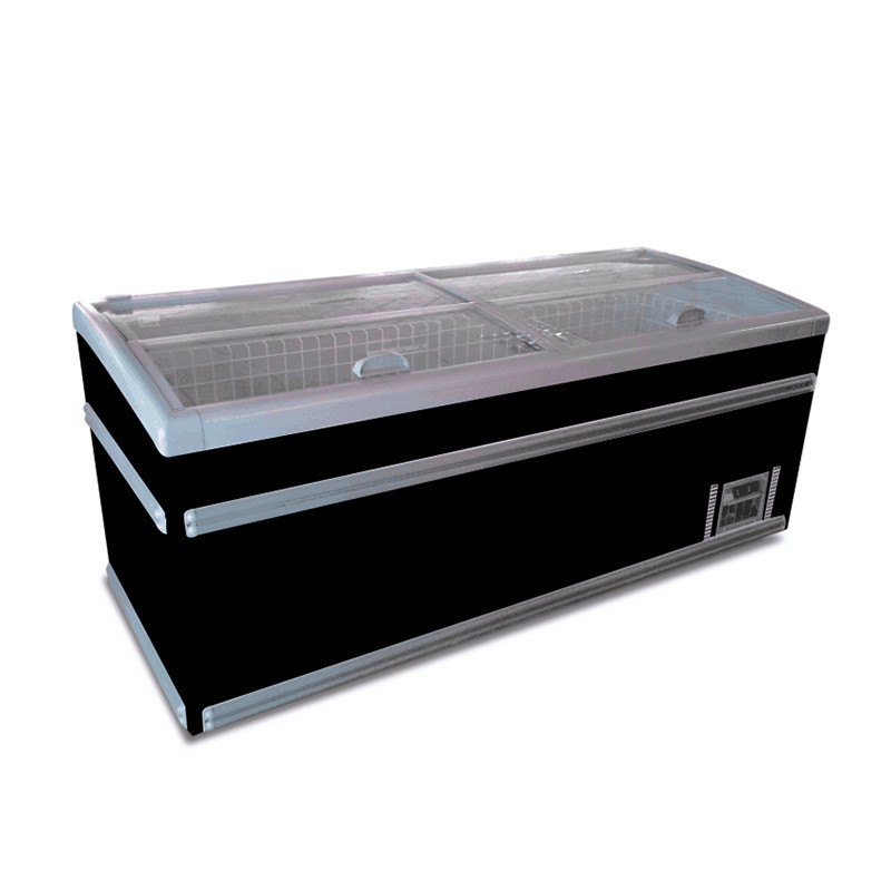 Glasschiebetür-Hersteller-Kühlgeräte-schneller Verschiffen-Insel-Kühlschrank