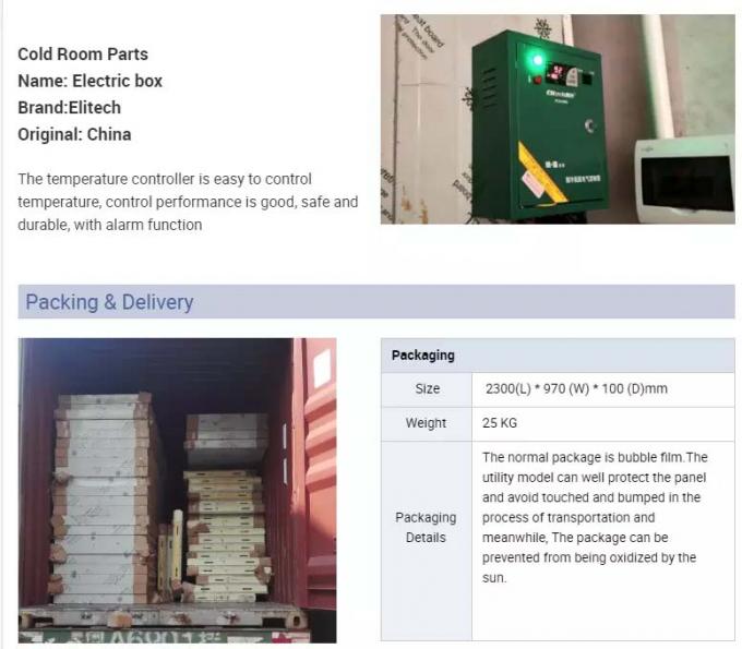 Cold Storage Warehouse Customized Used Cold Room For Sale Supermarket