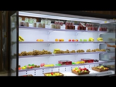 Speicher-Frucht-Kühlvitrine Luftschleier Multideck offene kältere
