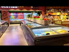 Multideck Display Kühlschrank / Obst-Gemüse-Display-Showcase / Handels-Display-Kühler