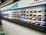 Supermarkt Gemüse-offene Kühler-/Kühlvitrine-Energieeinsparung Multideck