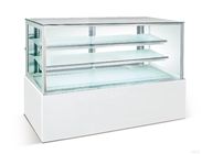 _ Dessert Double Glass Door Fridge 1.2 meter , 540W Cake Display Freezer R134a