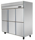 0 | 10°C - 18°C | -20°C Küchen-Handelskühlschrank-Gefrierschrank mit Danfoss-Kompressor