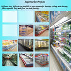 Speiseeiszubereitungs-Maschinen-Supermarkt projektiert System mit Bizter-Kompressor