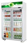 Aufrechte Handelsgetränkekühlvorrichtung für kalte Getränke/Pepsi-Anzeigen-Kühlschrank mit Glastür