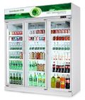 Aufrechte Handelsgetränkekühlvorrichtung für kalte Getränke/Pepsi-Anzeigen-Kühlschrank mit Glastür