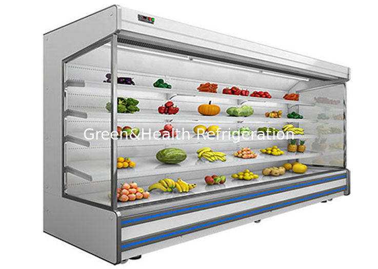 Gemüsefreilicht-Kühler Multideck Juice Fruit Mall Refrigerator