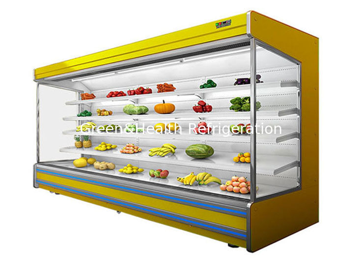 Gemüsefreilicht-Kühler Multideck Juice Fruit Mall Refrigerator