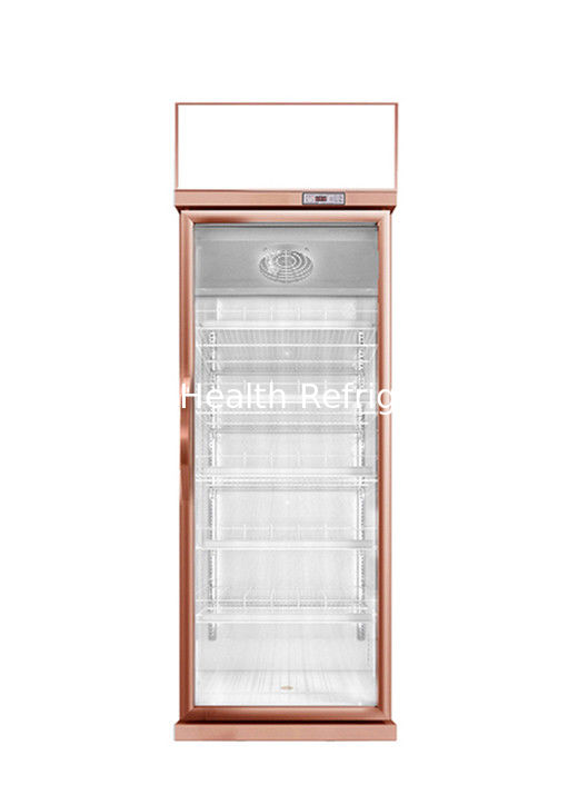 Kundenspezifischer 1 2 3 Glastür-Kühler für Displays Kein Nebel Kaltgetränk Kommerzieller Kühlschrank