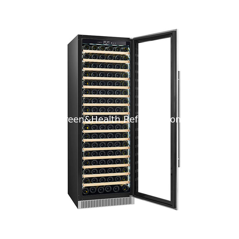 ETL-Zertifikat Anpassungsfähiger 185 Flaschen 445L Wein Anzeige Kühlschrank mit 110V 220V 50HZ 60HZ