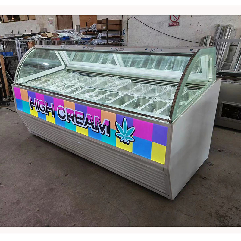 Frostfreies Eis mit Nebelschutzglas und digitaler Steuerung -18~22.C