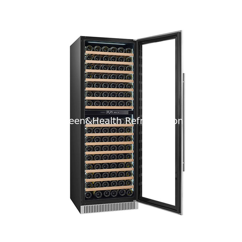 ETL-Zertifikat Dual-Zone Electric 60 Flaschen Weinkühlschrank für die Aufbewahrung und Konservierung von Wein