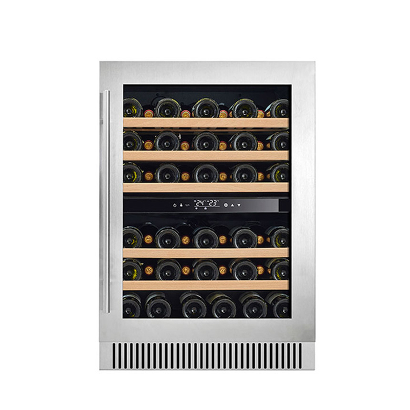 Doppelzonen-elektrische 60 Flaschen Weinkühler für die Aufbewahrung und Konservierung von Wein