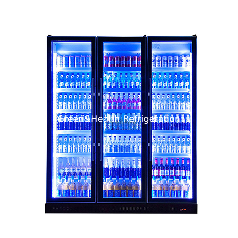 Swing Door Liquor Drinks Display Gefrierschrank mit R290 Kühlmittel und Low E Glas