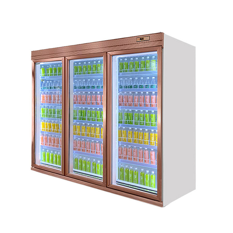 5 Schichten verstellbares Regal Glas Tür Getränke-Kühler mit R22 Panasonic Kompressor
