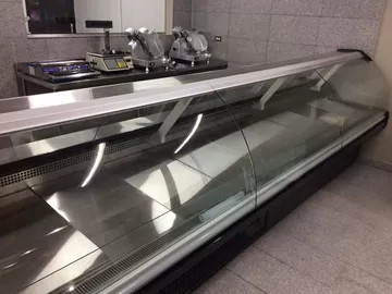 2-6°C Schlachter-Deli-Display-Kühlschrank mit offener Tür
