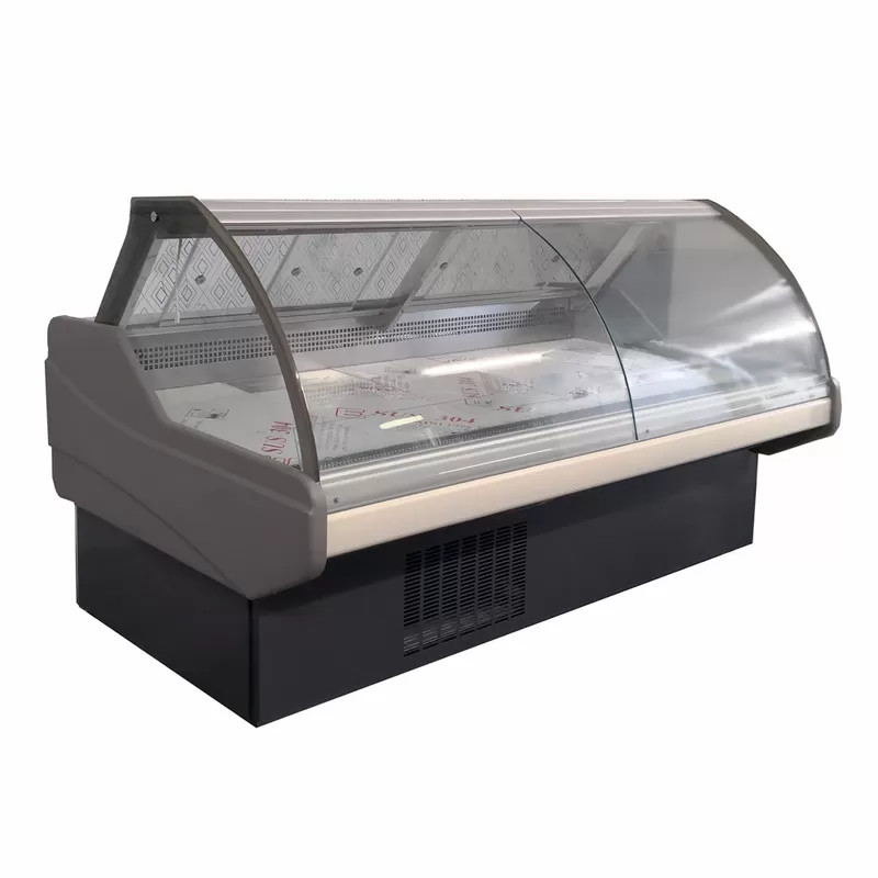 Plug-in-System Deli Display Kühlschrank Fleisch Display Kühler Fall für Shop