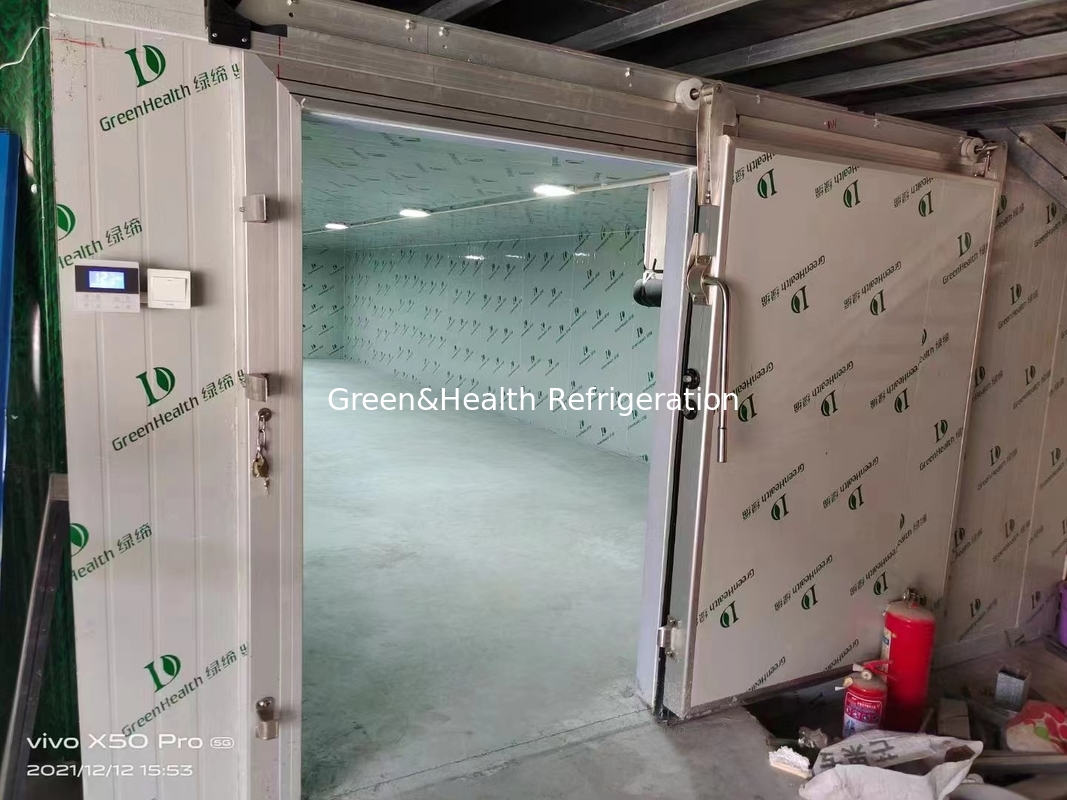Gewerblicher Lebensmittellager Kühlraum Innenraum Einlaufkühlschrank mit Boden