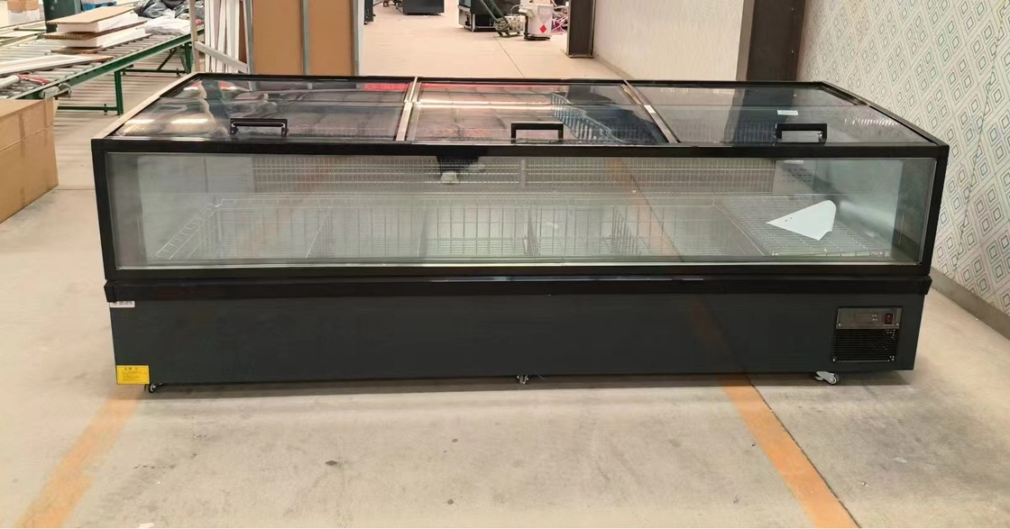 Tiefkühlschrank für Tiefkühlprodukte Insel Gefrierschrank Supermarkt Gefrierschrank