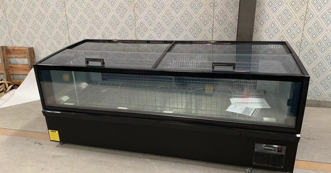 Tiefkühlschrank für Tiefkühlprodukte Insel Gefrierschrank Supermarkt Gefrierschrank