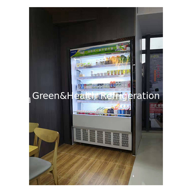 Unten montiertes Gerät für kleine Supermärkte / Convenience Stores, Lagerung, Präsentation, kleiner offener Kühler