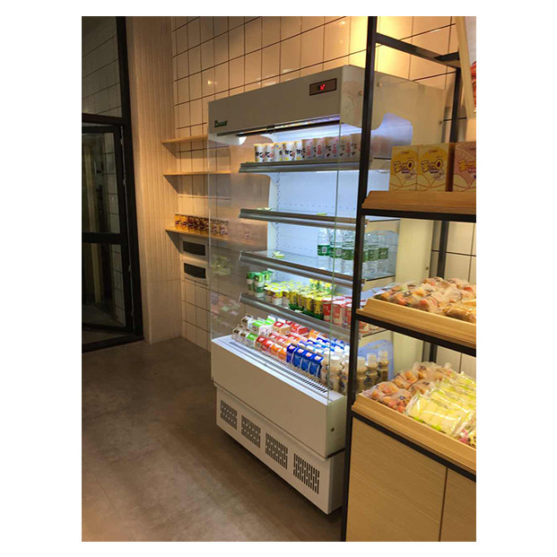 Kleine Freie Einheit Offener Typ Kühler Kleines Lufttürmschrank Gefrierschrank