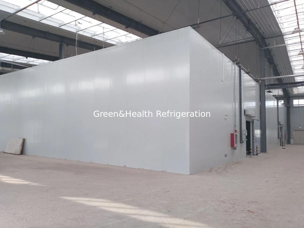 Modulare begehbare Kühlkammer Pu-Panel Kühlhaus Kühlschrank Lagerhaus zu verkaufen