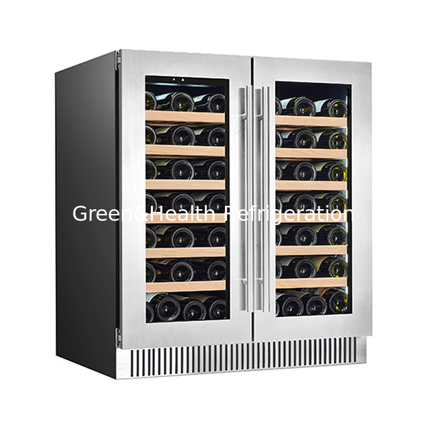 Fabrik-Direktverkauf 68 Flaschen Eichenlaminate Rotwein Kühlschrank Rotwein Gefrierschrank