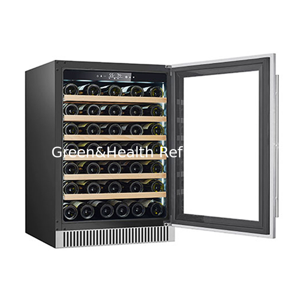 Fabrik-Direktverkauf 68 Flaschen Eichenlaminate Rotwein Kühlschrank Rotwein Gefrierschrank