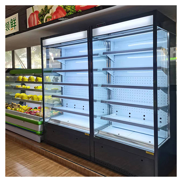 Kleine offene Kühlregale zur Lagerung und Präsentation von Obst/Gemüse in Convenience Stores/Supermärkten