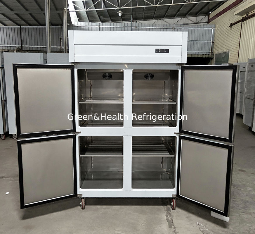 0 | 10°C - 18°C | -20°C Küchen-Handelskühlschrank-Gefrierschrank mit Danfoss-Kompressor