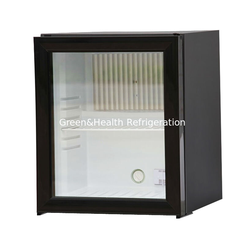 90L Capacity Mini Display Fridge with Double Insulating Sliding Glass Door and Mechanical Temperature Control