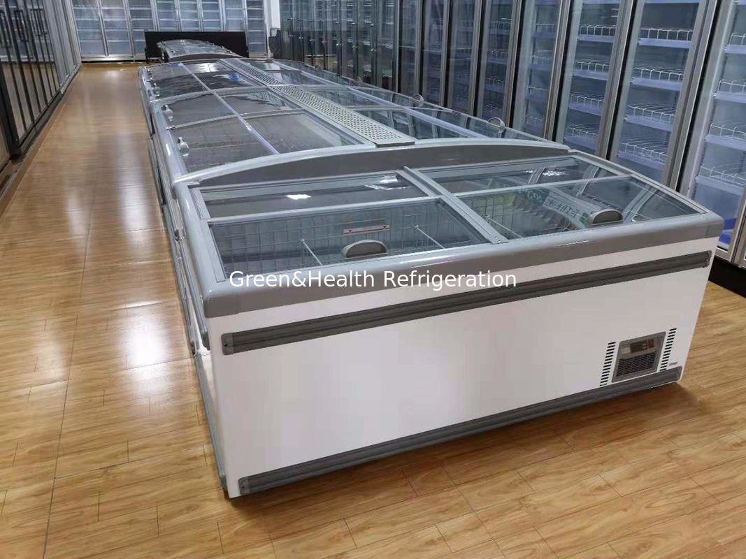 Weißfarbiger kommerzieller Kühlschrank Kühlschrank mit Seitentür für den Supermarkt