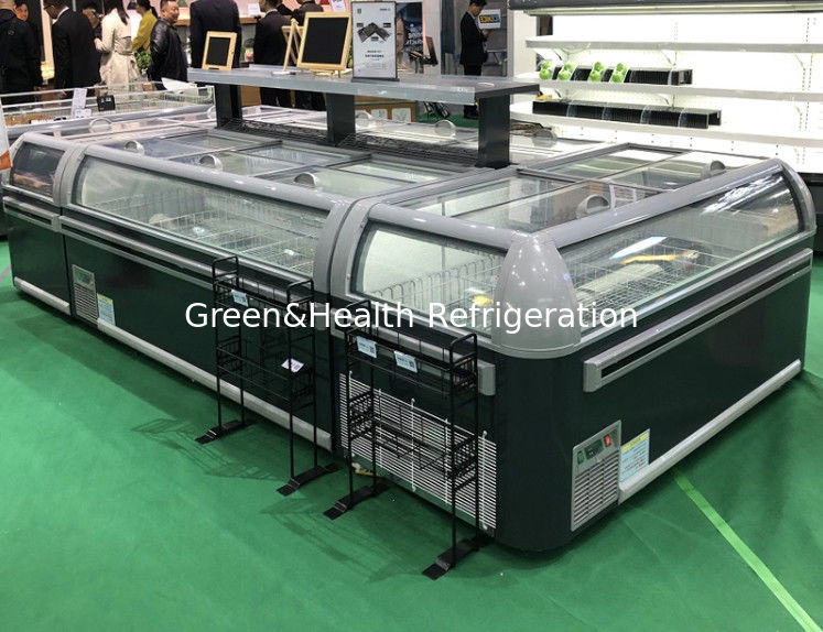 1.9m kommerzieller Kühlschrank mit LED-Licht und R404a-Kältemittel 2100x890x890mm