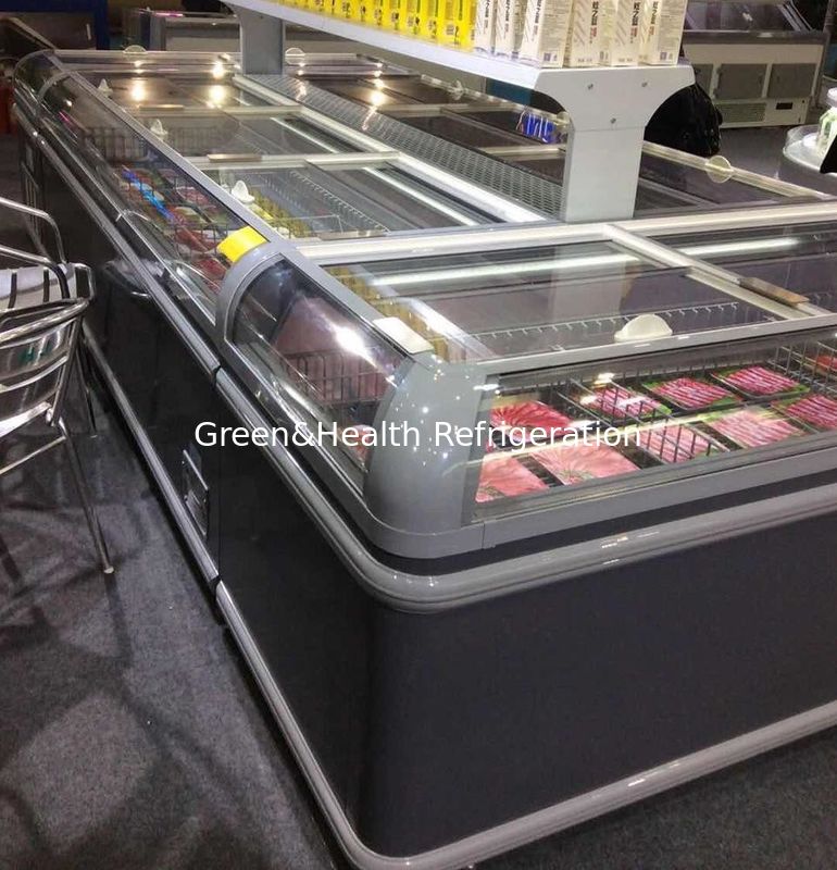 1.9m kommerzieller Kühlschrank mit LED-Licht und R404a-Kältemittel 2100x890x890mm