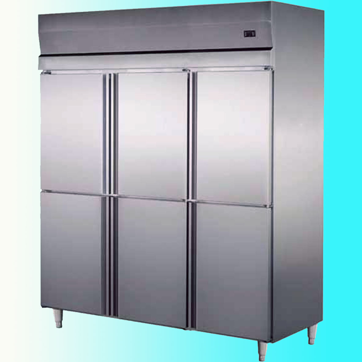 _ Portable Commercial Upright Freezerl Top Mounted Compressor Refrigerator