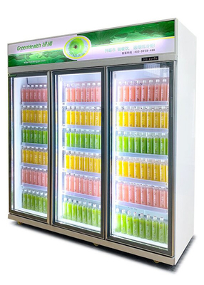 Neu eingebundene Selbsttür 5 Schichten Handelskühlschrank-Supermarkt-Getränkekühlvorrichtungs-