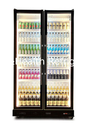 Tür-Anzeigen-Kühlschrank helle kalte des Getränkeluxusanzeigen-kälterer Bier-2 oder 3