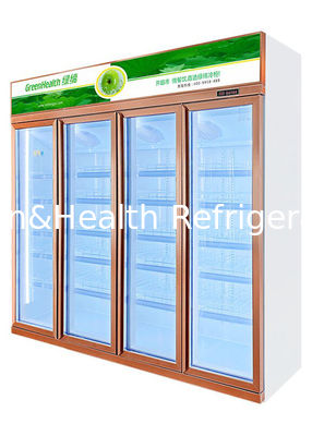 Kühleres Auto entfrosten des Handelsgetränkr290 Getränk-Kühlvitrine Champagne