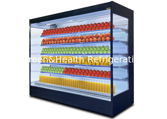 Supermarkt-Luftschleier-multi Plattform offener Front Standing Display Cooler