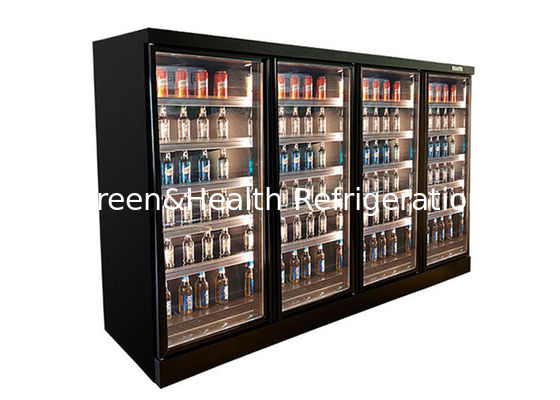 Fernkompressor Auto Abtauen Multi Deck Softdrink Display Chiller für Hotel