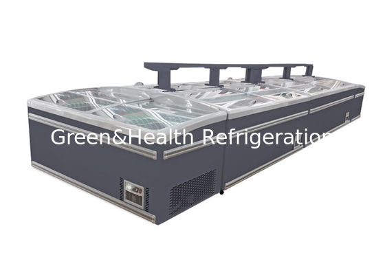 2,5 Meter-Längen-Handelsanzeigen-Gefrierschrank-Eiscreme-Schaukasten