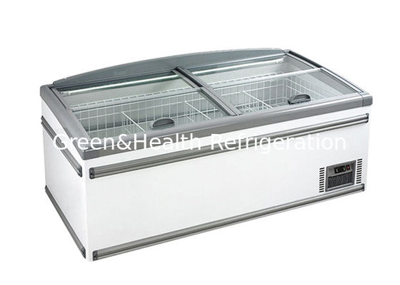 Handelsmähdrescher-Supermarkt-Insel-Gefrierschrank-hohe Leistungsfähigkeit
