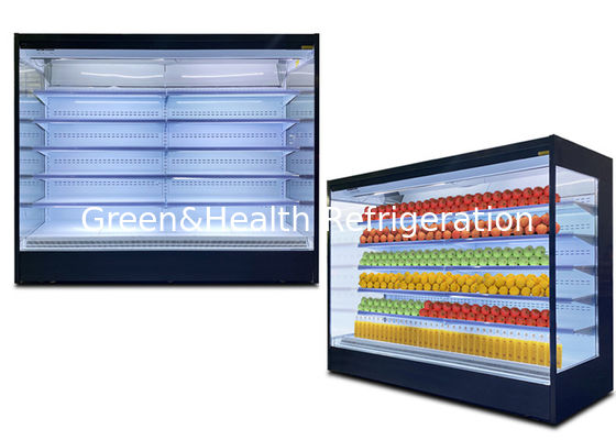 Offener automatischer Kühler leistungsfähige kupfernes Rohr-Aluminiumflosse Multideck entfrosten